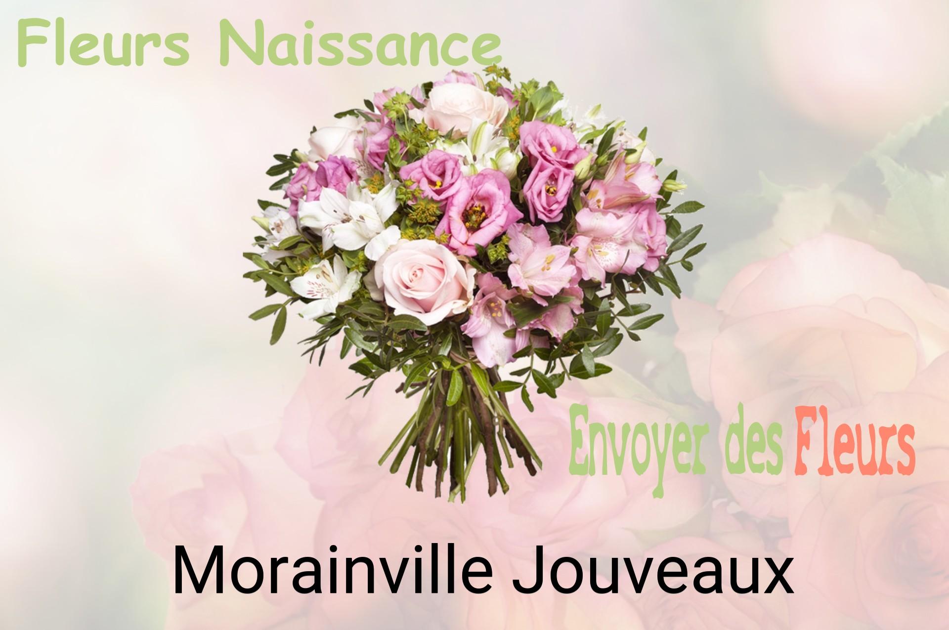 Bouquet de fleurs de naissance livré à Morainville-Jouveaux