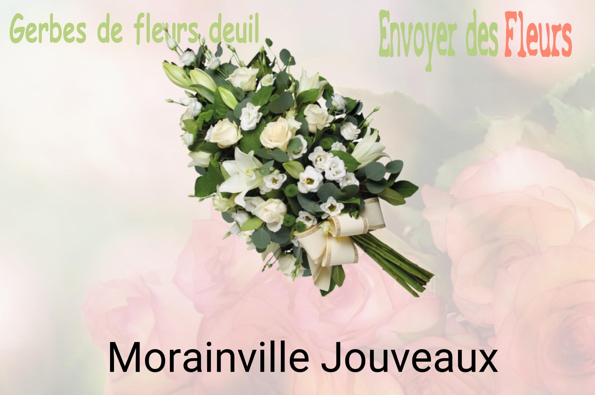 Gerbe de fleurs de deuil livrée à Morainville-Jouveaux